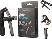 VibeGoods Grip Trainer - 10 tot 100kg - Handtrainer - Onderarm Trainer - Handknijper - Pols Trainer - Gripster