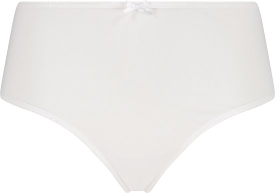 RJ Bodywear Pure Color dames maxi string (1-pack) - wit - Maat: XL