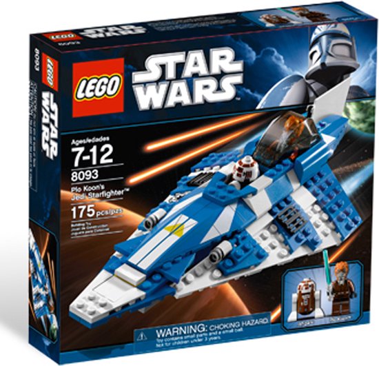 LEGO Star Wars Plo Koon's Jedi Starfighter - 8093 | bol