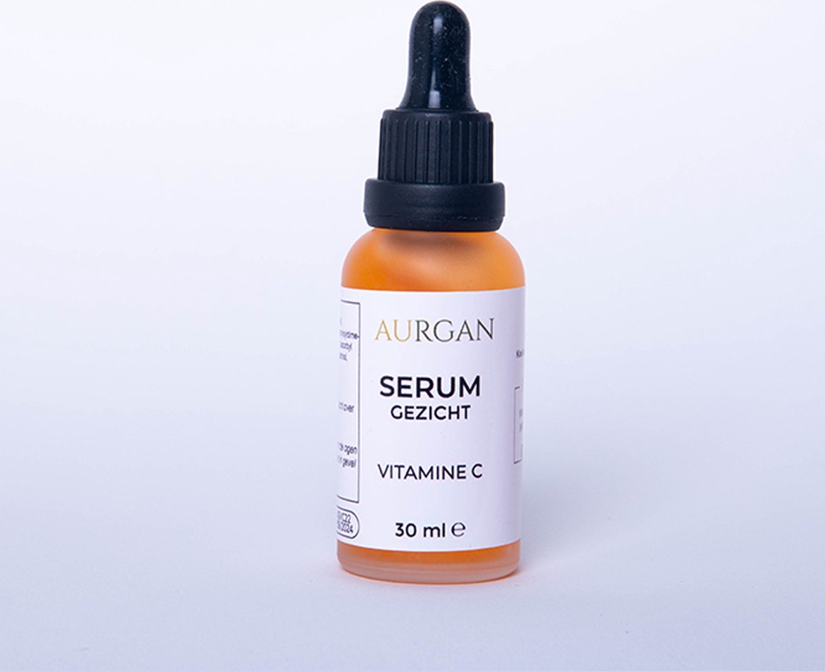 Aurgan Vitamine C Serum – 30 ml - gezichtsverzorging - huidverzorging - anti-rimpel - skin booster - glowing skin
