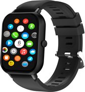 Nuvance - Luxe Smartwatch ZL54 - voor Heren en Dames - Android & IOS - Touchscreen - HD IPS Scherm - IP67 Waterdicht - Zwart