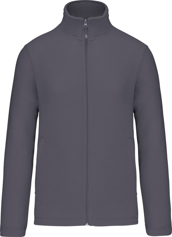 Gilet micropolaire avec fermeture éclair Kariban Convoy Grijs - taille L