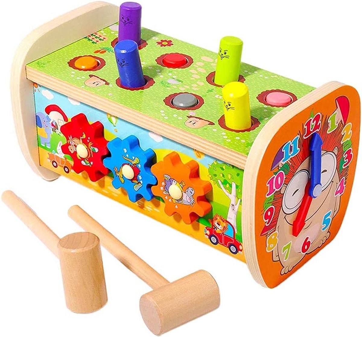 TrueForYou - Jouets éducatifs Bois 42 Pièces Légumes Légumes