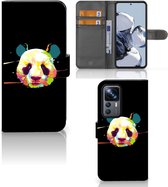 Case Cover pour Xiaomi 12T | 12T Pro Portefeuille Couleur Panda