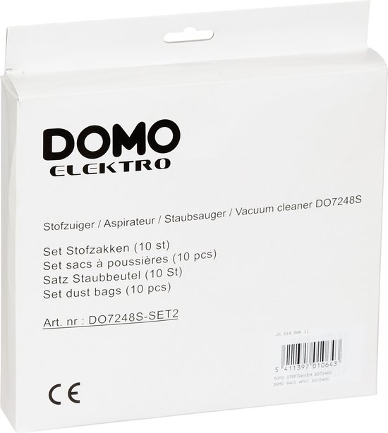 Domo DO7248S - Stofzuigerzakken | bol.com