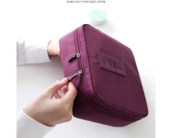 Nieuwe Draagbare Multifunctionele Reizen Cosmetische Tas Vrouwen - Toiletartikelen Organizer Waterdicht - Vrouwelijke Opslag Make Up Gevallen