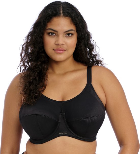 Elomi ENERGIZE YOUR SPORTS BRA Brassière de sport pour femme - Noir - Taille 80K