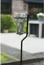 Nature - Regenmeter - Glas - inclusief metalen voet - H130cm