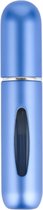 Mini Parfum Flesje - Navulbaar - 5 ml - Reisflesje - Parfumverstuiver - Mat Blauw