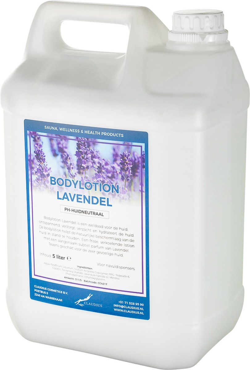 Goedkoopste Bodylotion Lavendel 5 Liter - navulling