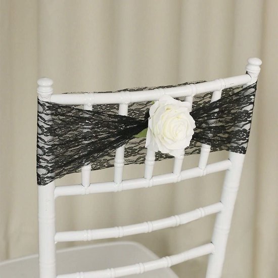 Goodivery ® Met De Hand Gehaakte Tafelrunner Met Vintage Kanten En Kwastjes Voor Feestelijke Tafeldecoratie