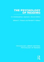 Psychology Library Editions: Psychology of Reading-The Psychology of Reading