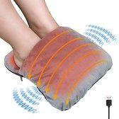chauffe-pieds - chauffe-pieds électrique \ chauffe-pieds de massage, chaleur et détente pour les pieds stressés avec doublure en peluche douce