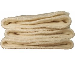 Inlegvellen voor wasbare luiers - 3 absorberende boosters - bamboe