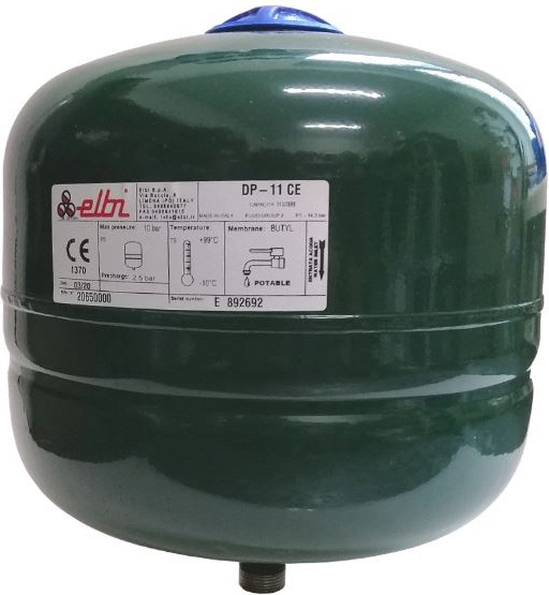 Elbi - Expansievat - 11 L - 3/4" - DP