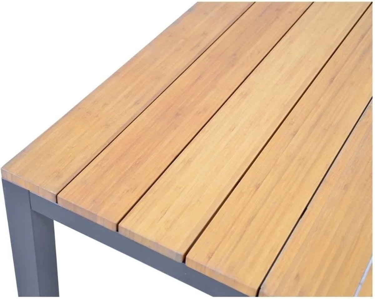 Lesli Living Salon lounge Donnan - aluminium - gris