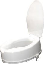 Toiletverhoger 15 cm met deksel / wc-bril. Verhoogd het toilet / wc met 15 cm