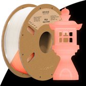 Eryone - Glow in the dark Red - PLA Filament - 1Kg 1,75mm - Rood