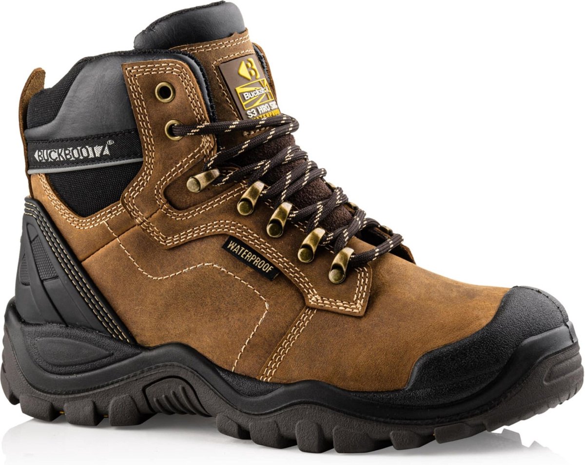 Buckler Boots Schoen BSH009 HG S3 + KN - Bruin BSH009BR - 46