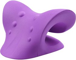 Belenthi Nekstretcher – Nekkussen – Massagekussen shiatsu – Nekmassage Apparaat – Nekmassage Kussen - Paars