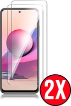 Casemania Glas Geschikt voor Samsung Galaxy A34 5G - Screenprotector Glas Gehard Tempered Glass - 2 Stuks