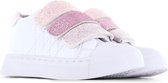 Klittenbandschoenen | Meisjes | white Pink | Leer | Shoesme | Maat 21