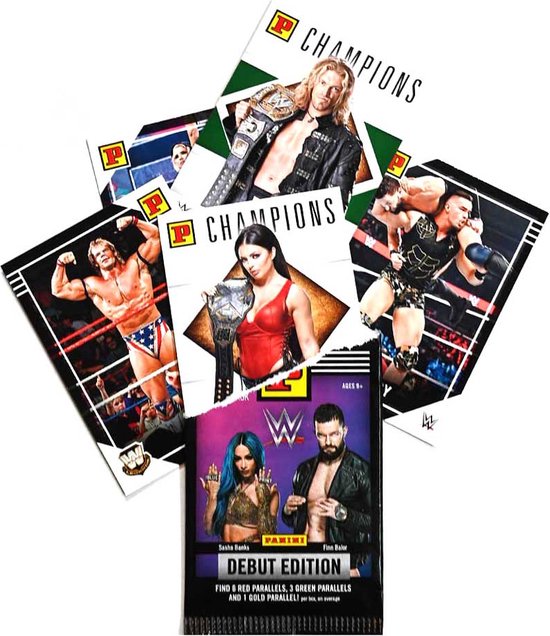 Thumbnail van een extra afbeelding van het spel Promo pack WWE Trading Card Collection - Panini