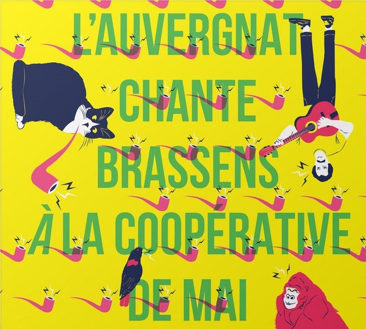 Various Artists - L'Auvergnat Chante Brassens À La Coopérative De Mai (CD)