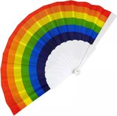 Akyol - Waaier - Pride - Regenboog- Gay - Lesbian -Trans - Cadeau - Respect - LGBT -gay pride -Bi -pride waaier -regenboog waaier - LGBT waaier - LGBT cadeau - regenboog waaier - rainbow -zomer - vakantie - zon - feest - carnaval - festival - feest