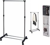 Storage Solutions Porte-vêtements Mobile - Avec roulettes - 80 x 42 x 165 cm