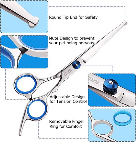 Hondenschaar / scissors for dogs and cats, dog grooming scissors, pet