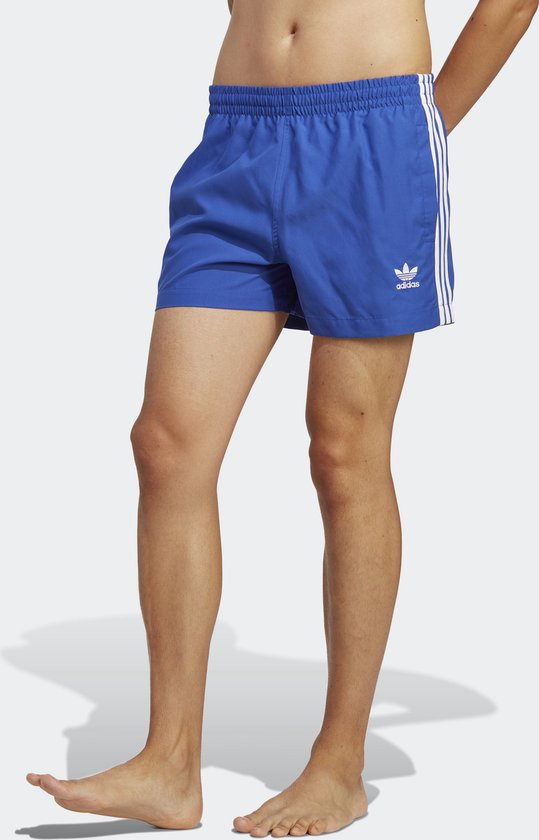 adidas Originals Originals Adicolor 3-Stripes Korte Zwemshort - Heren -  Blauw - M | bol.com