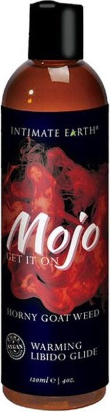 Intimate Earth - Mojo Horny Goat Weed Lubrifiant Chauffant pour le Libido -