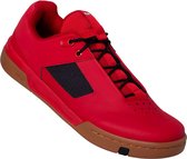 Chaussures pour femmes VTT CRANKBROTHERS Stamp Pumpforpeace Edition Gum Outsole - Rouge / Noir - Homme - EU 43