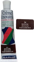 Saphir Creme Renovatrice Extra Opaque - Tube - Marron Havane - 25ml (Cire - Cirage)