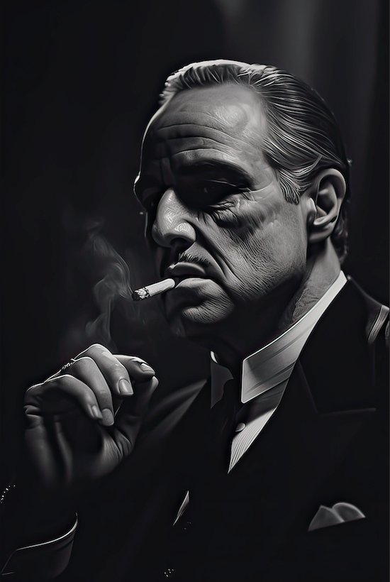 Affiche Don Corleone - Le Godfather - Portrait - Haute Qualité - 61x91