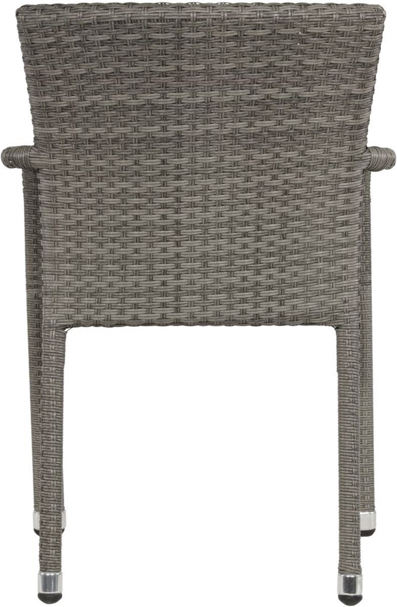 Lesli Living Sol stackable garden chair - grey