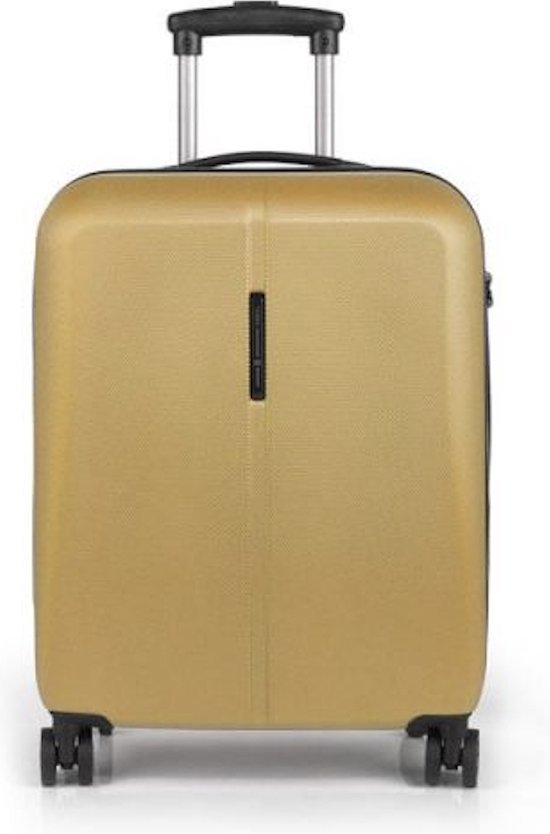 Gabol Expandable Handbagage harde koffer / Trolley / Reiskoffer - Paradise XP - 55 cm - Mustard