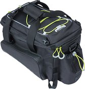 Basil Miles XL Pro - Sac De Porte-Bagages - 9-36 Litres - Zwart/ Citron Vert
