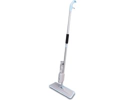 Vloerwisser met Spray - 2 in 1 Vloerwisser - Dweil - Spray mop - Blauw - Microvezel