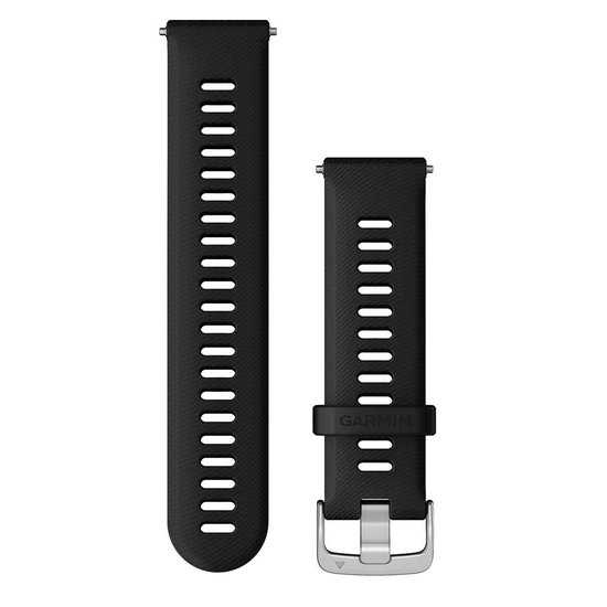 GARMIN Dragonnes À Dégagement Rapide 22mm - Noir / Argent