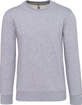 Unisex sweater met ronde hals Kariban Oxford Grijs - XXL