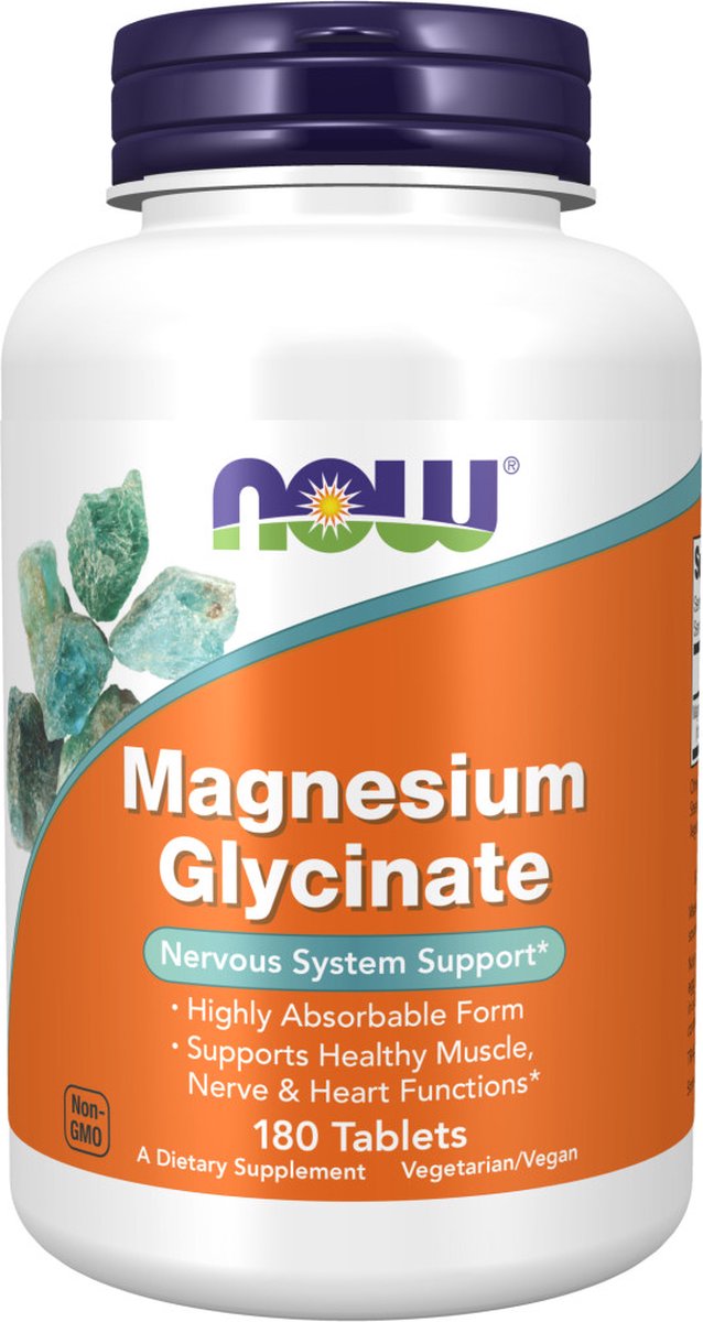 Magnesium Glycinaat (180 tabletten)