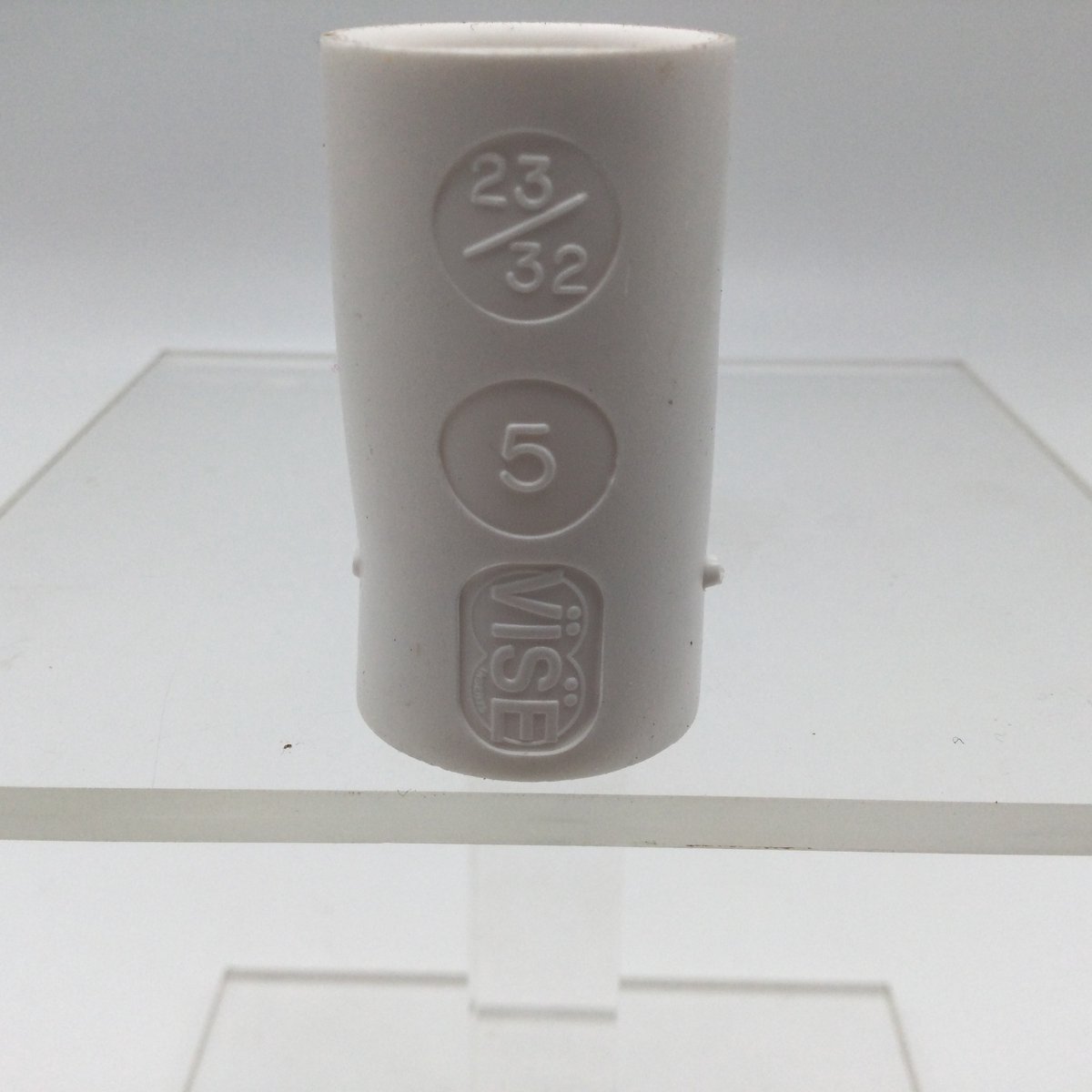 Bowling Bowlingbal vinger inserts, per 2 stuks, 'Vise powerlift / semi-grip inserts' , naar keuze powerlift of semi-grip, kleur wit, maat 23/32 , nr. 5, boormaat 7/8