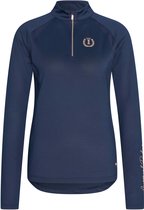 Imperial Riding - Tech top Longsleeve Speed Up - Navy - Maat XL