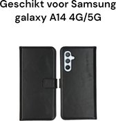 Samsung Galaxy A14 4G & 5G | Boekje zwart | Bookcase black