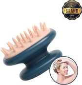 Ohboutiq Luxe Scalp Massager - Blauw en Roze kleur - Stimulatie van haargroei borstels - Siliconen haarborstel - Scalp brush