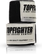 Topfighter Bandages Perfect Fit Zwart 300cm