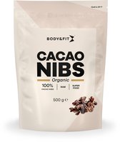 Body & Fit Organic Cacao Nibs - Biologisch - Chocolade Stukjes - 500 gram