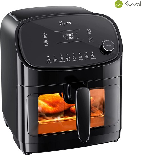 Vermelding Overweldigen jogger Air Fryer AF60 - Hete lucht friteuse 8 standen | 1350 Watt | Groot volume |  Bakken,... | bol.com